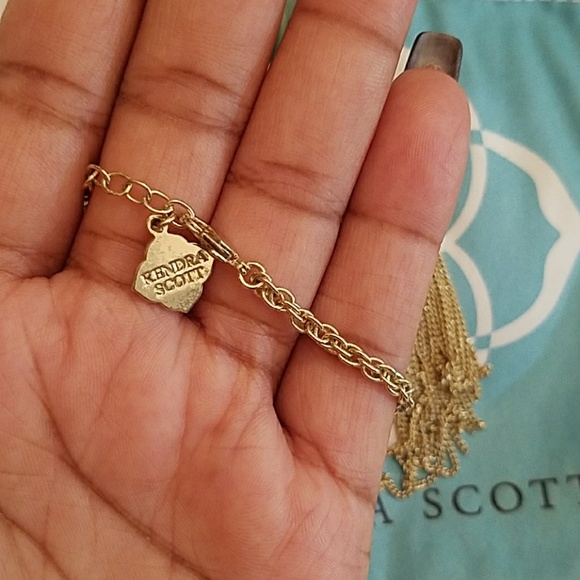 Kendra Scott Rayne Emerald Necklace - Picture 3 of 4